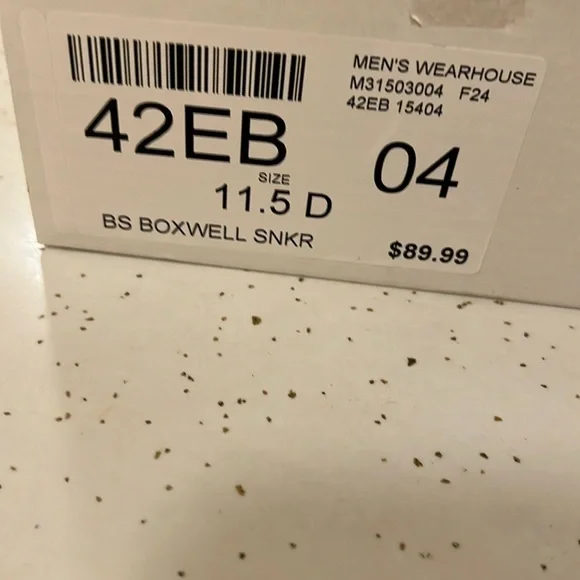 Ben Sherman Gray and Gold Sneakers - Picture 2 of 2